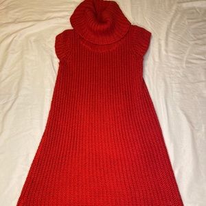 Red Sweater Dress